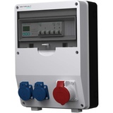 Doktorvolt Stromverteiler pTD-S 16A 3P Zähler Siemens und Mennekes Doktorvolt 4777