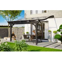 SKANHOLZ Skan Holz Terrassenüberdachung Verona o. Mittelpfosten Breite 434