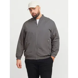 Jack & Jones PlusSize JJERUSH BOMBER NOOS PLS grau 4XL