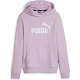Puma Mädchen, Pullover, ESS Logo Hoodie TR G, Violett, 164