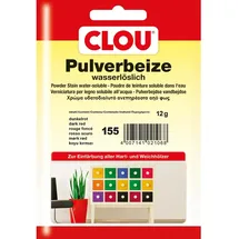 Clou Pulverbeize dunkelrot 12 g