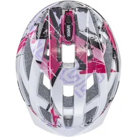 Uvex Air Wing 52-57 cm Kinder white/pink 2021