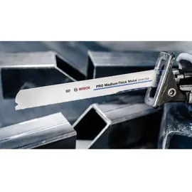 Bosch PRO Medium-Thick Metal precise S1237BEF Blatt, 1,1 x 25 x 300 mm, 5