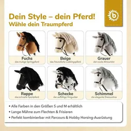 Bieco Steckenpferd - Brown | S
