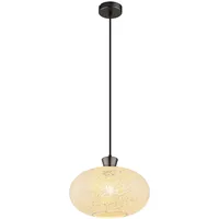 GLOBO Mosaik 1-flg. 30 cm rund schwarz