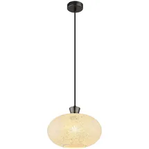 GLOBO Mosaik 1-flg. 30 cm rund schwarz