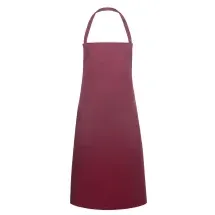 Karlowsky Fashion GmbH Karlowsky Basic Latzschürze, 75 x 100 cm BLS 3 , Farbe: bordeaux