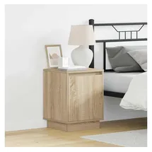 vidaXL Nachtschrank Sonoma-Eiche 39 x 34,5 x 50 cm Braun