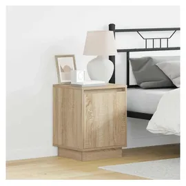 vidaXL Nachtschrank Sonoma-Eiche 39 x 34,5 x 50 cm Braun