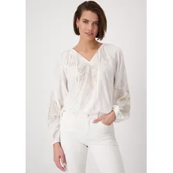 Monari Schlupfbluse, mit Stickerei Monari offwhite 38
