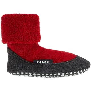Unisex Kinder Stoppersocken Cosyshoe K Hp Wolle Rutschhemmende Noppen 1 Paar, Rot Fire 8150, 33/34 EU