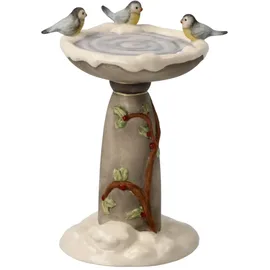 GOEBEL Figur Winterliches Vogelbad - Winterwald Weihnachten