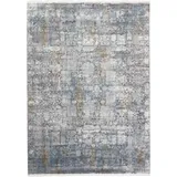 Musterring Webteppich Sinfonia, Blau, Grau, Textil, rechteckig, 140x200 cm, in verschiedenen Größen erhältlich, Teppiche & Böden, Teppiche, Moderne Teppiche