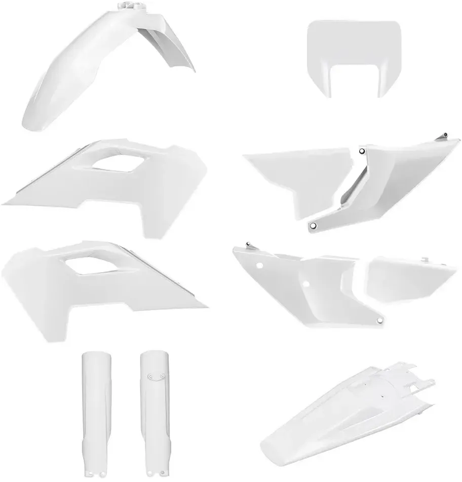 Polisport Off Road Full Husqvarna Te/fe 24 Plastikbausatz - White - One Size