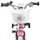 vidaXL Kinderfahrrad 12 Zoll rosa