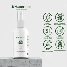 kräutermax – naturheilmittel seit 1890 Beinspray Rosskastanie+