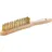 e-top werkzeuge Messing-Drahtbürste 3-reihig