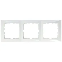 Berker Rahmen 3-fach S.1, polarweiß glänzend
