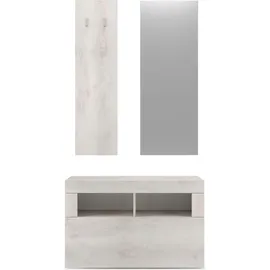 Home Affaire Basic Garderobenschrank 91 x 35 x 59 cm beige
