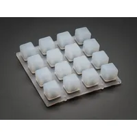 Adafruit Elastomer 4x4 Tastatur aus Silikon für 3mm LEDs