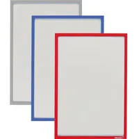 Ultradex Infotaschen magnetisch für A4 312x225mm VE=5 Stück