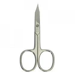 Alpen Nagelschere, gebogen, breite Spitze, C50 Stahl, vernickelt 1124.35