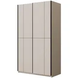 masseno Schiebetürenschrank LUBERO 120 x 210 x 60 cm Gelb