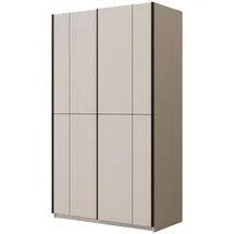 masseno Schiebetürenschrank LUBERO 120 x 210 x 60 cm Gelb