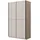 masseno Schiebetürenschrank LUBERO 120 x 210 x 60 cm Gelb