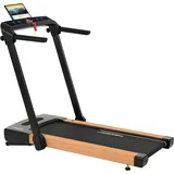 Christopeit Sport Laufband 2 in 1 Holzoptik