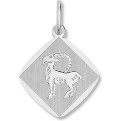 Sternzeichen-Anhänger ONE ELEMENT "Steinbock Sternzeichen Anhänger aus 925 Silber", silber, Schmuckanhänger, Damen, Steinbock, Silber 925 (Sterlingsilber), für Damen – klassisch & elegant im Design
