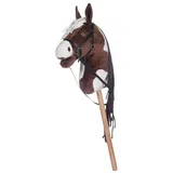 hkm kids Steckenpferd Hobby Horse Braun/ Weiß