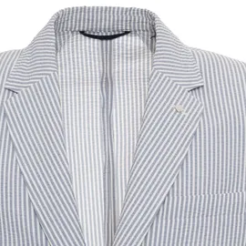 GANT Langarmjacke mit Knopfverschluss und Taschen : Größe - 50 Größe: 50 - Weiß - 50