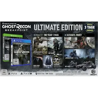 Ubisoft Tom Clancy's: Ghost Recon Breakpoint - Ultimate Edition (USK) (PS4)