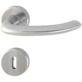 HOPPE Rosettengarnitur Edelstahl Silber