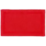 Homescapes Badteppich Rot 120 x 70 cm