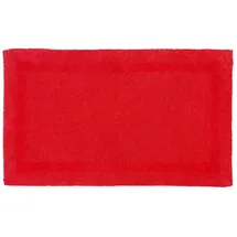 Homescapes Badteppich Rot 120 x 70 cm