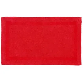Homescapes Badteppich Rot 120 x 70 cm
