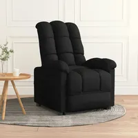 VidaXL Relaxsessel Schwarz Stoff