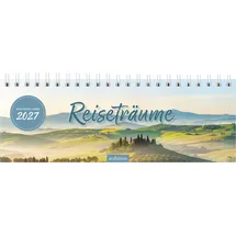 arsEdition Tischkalender Reiseträume 2027 Weiß