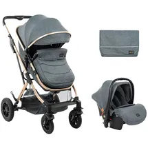 KIKKABOO Kaia 3 in 1 dunkelgrau