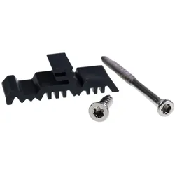 KAHRS Montageset Rhombusleisten, 250 Stck/Paket, inkl. Schrauben , Aufbau 6 mm für sichtbare Verschraubung