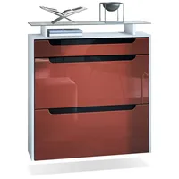 Vladon Schuhschrank Annie (Schuhkipper für 16 Paar Schuhe, mit