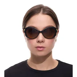 adidas Damen Sonnenbrille Schmetterlings-Brille Gradient-Brille Filterkategorie 2 100% UVA & UVB Schutz Strand-Brille EW3541 Schwarz - One-Size