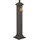 Relaxdays Standbrunnen Antik braun