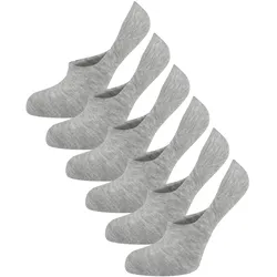 NUR DIE Damen Füßlinge Bambus 6er Pack