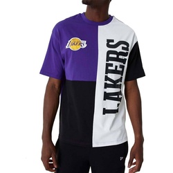 New Era T-Shirt T-Shirt New Era NBA Cut and Sew LA Lakers lila 3XL