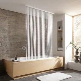 KLEINE WOLKE Duschrollo 128 x 240 cm weiß