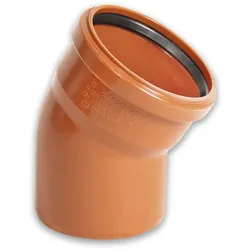 Kanalrohrsystem KG-Bogen, Winkel 30° (Ausführung: DN 200)