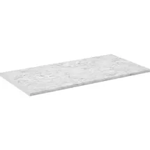 Vicco Küchenarbeitsplatte R-Line Marmor Weiß 120 cm